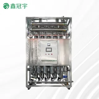 Pharmaceutical tube distilled water machine 500L/H double tube plate