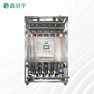 Pharmaceutical tube distilled water machine 500L/H double tube plate
