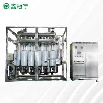 Pharmaceutical tube distilled water machine 3000L/H single tube plate